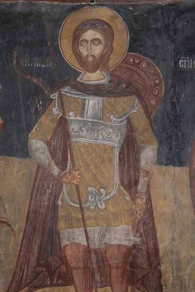 St. Nikita, detail
