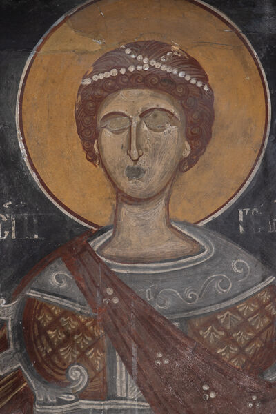 St. George, detail