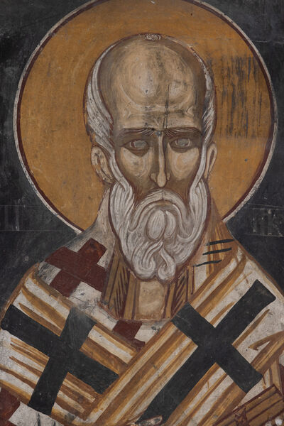 St. Nicholas, detail