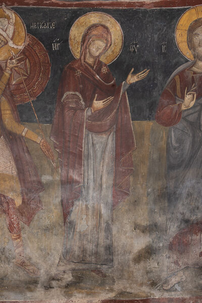 Deesis, detail