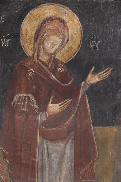 Deesis, detail
