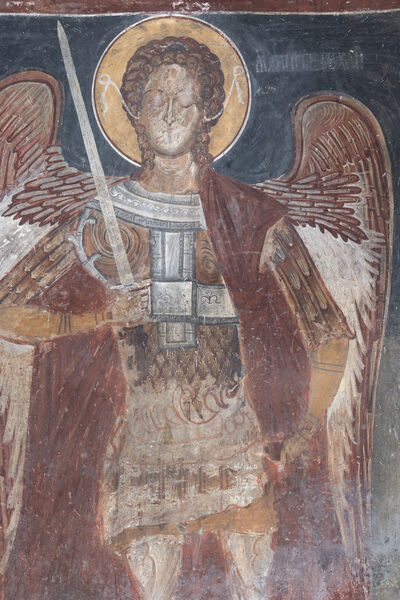 Archangel Michael, detail