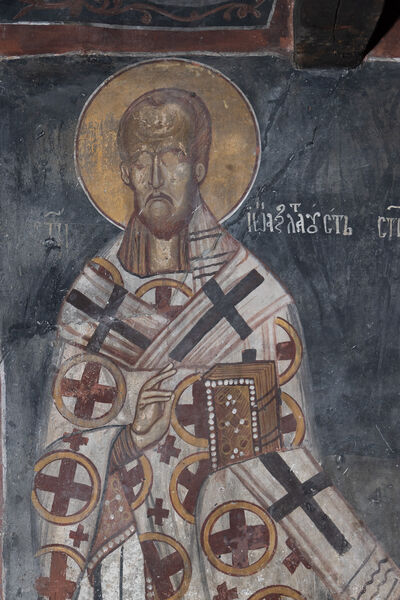 St. John Chrysostom, detail