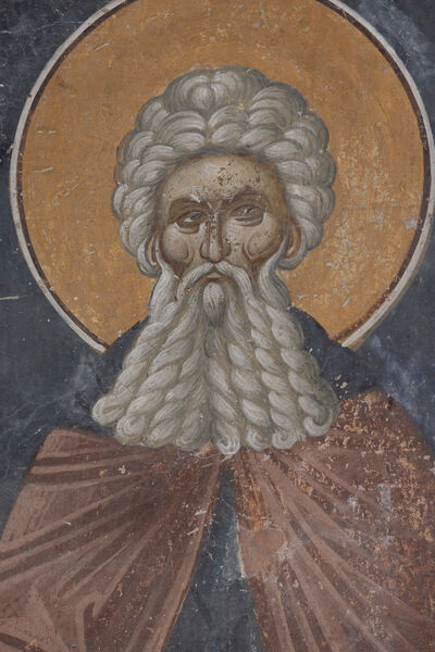 St. Arsenius, detail