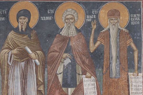 St. Anthony, Arsenius and Paul of Thebes