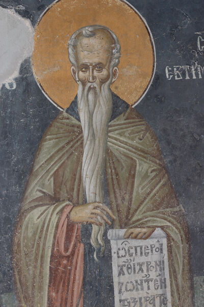 St. Jephthim, detail