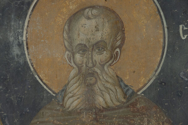 St. Sava of Jerusalem, detail