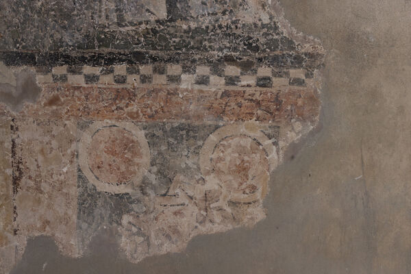 Painted plinth