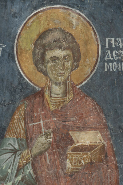 St. Panteleimon, detail