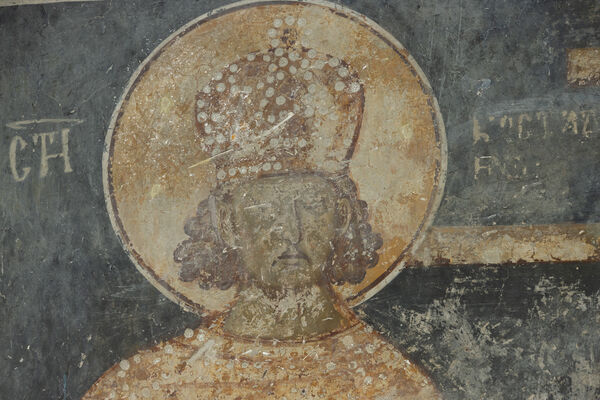 St. Emperor Constantine and Empress Helena, detail