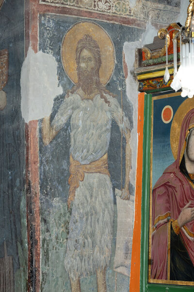 St. John the Baptist, detail