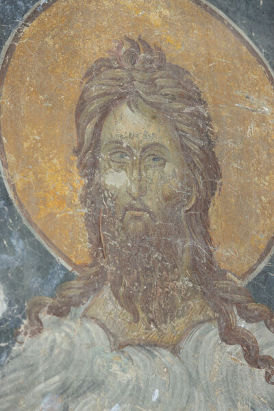 St. John the Baptist, detail