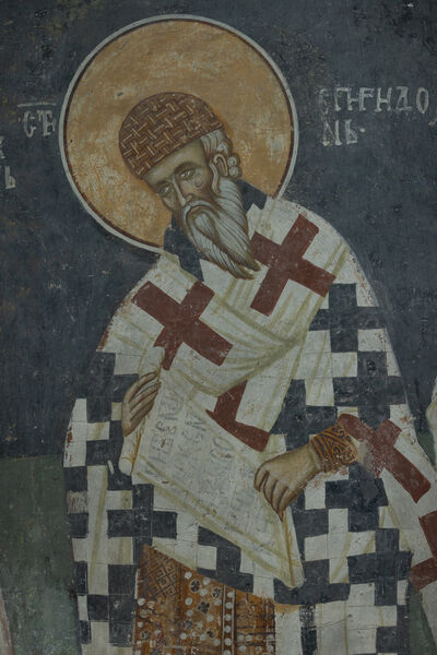 Liturgy service, detail