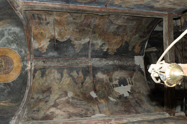 Nativity, Meeting, Myrrh-bearing Women at the Tomb, and Descent into Hades
