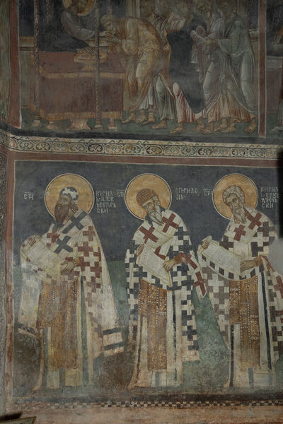 Liturgy service, detail
