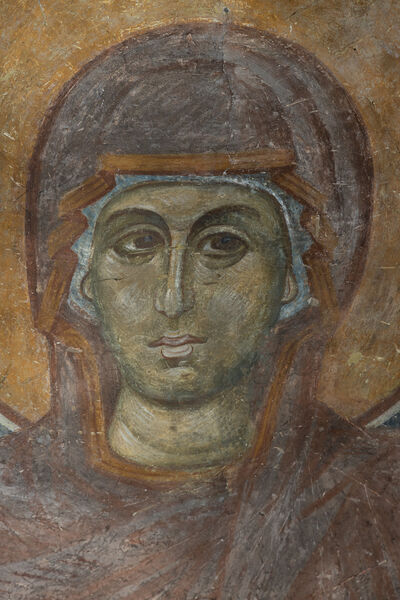 Virgin Mary Wider than Heaven, detail