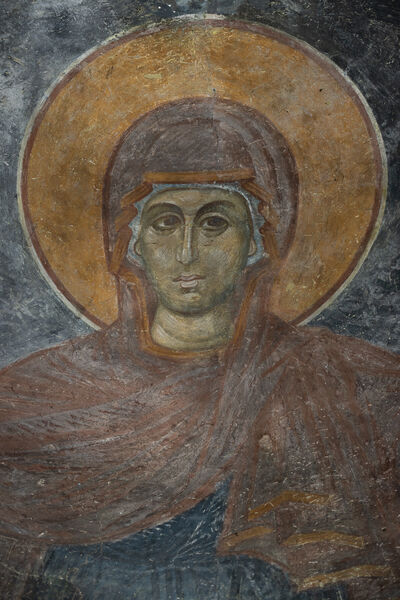 Virgin Mary Wider than Heaven, detail