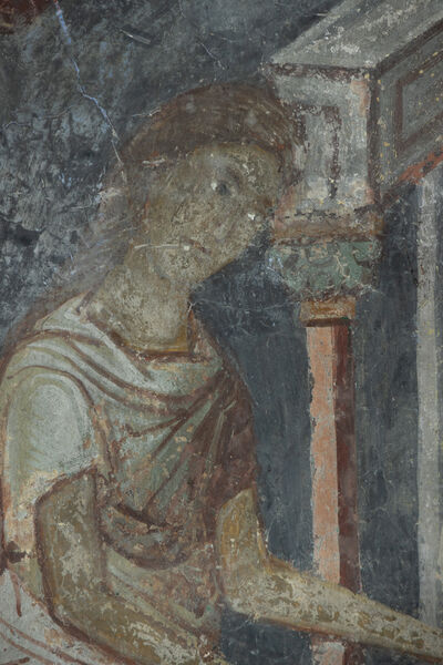First Steps of the Virgin Mary, detail