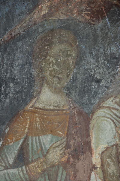 First Steps of the Virgin Mary, detail