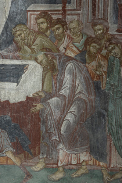 Dormition of the Virgin Mary, detail
