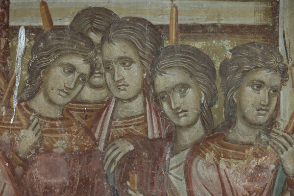 Presentation of Virgin Mary, detail