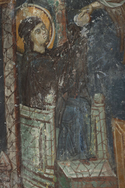 Presentation of the Virgin Mary, detail