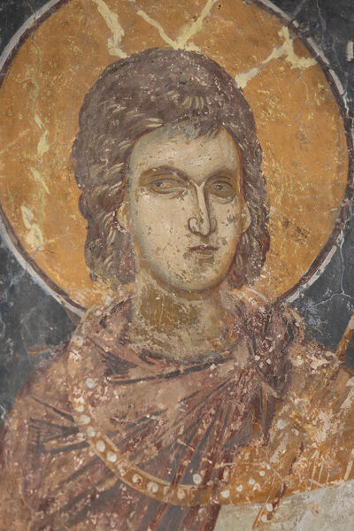 St. Sergius, detail