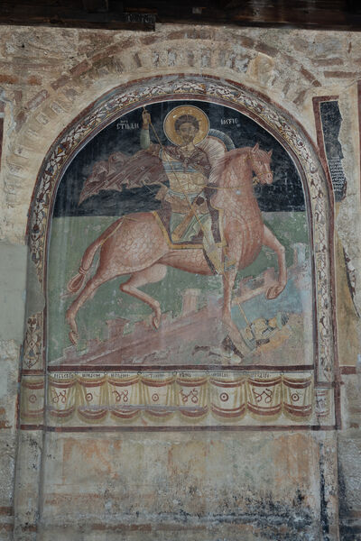 St. Demetrius Kills Emperor Kaloyan