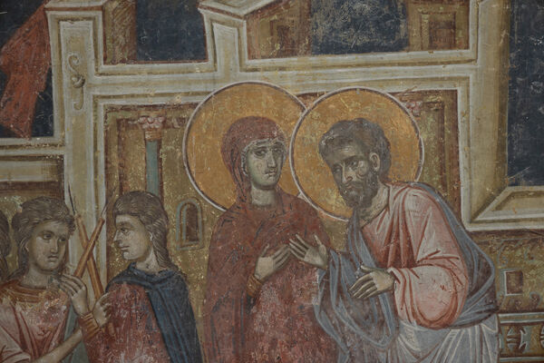 Presentation of the Virgin Mary, detail