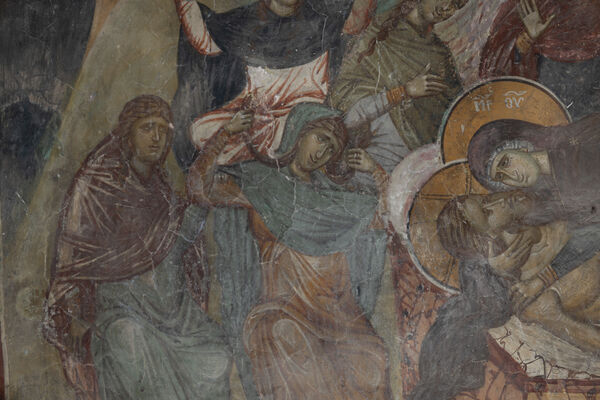 Lamentation of Christ, detail