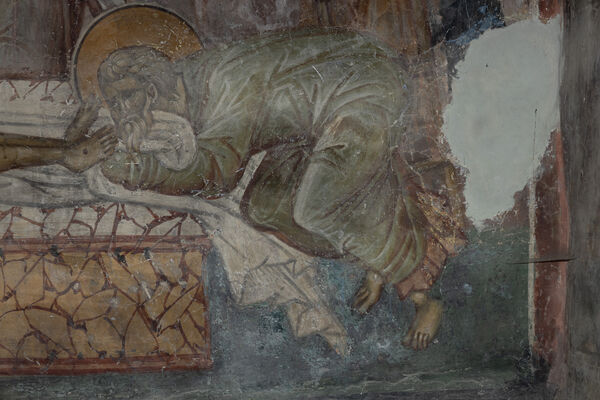 Lamentation of Christ, detail