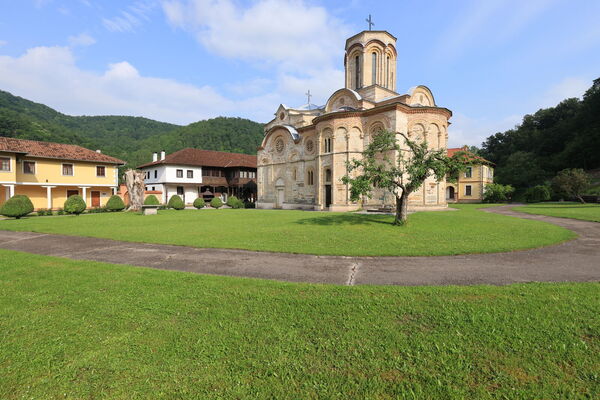 Southeastern side of the church