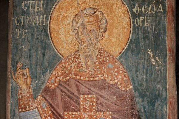 St. Theodore Studite, detail