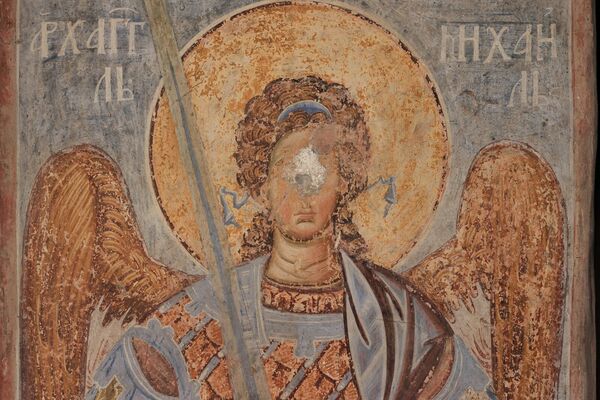 Archangel Michael, detail