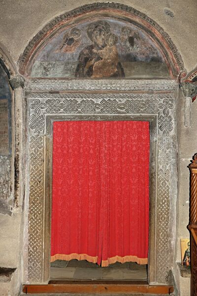 Portal of the east wall of the narthex