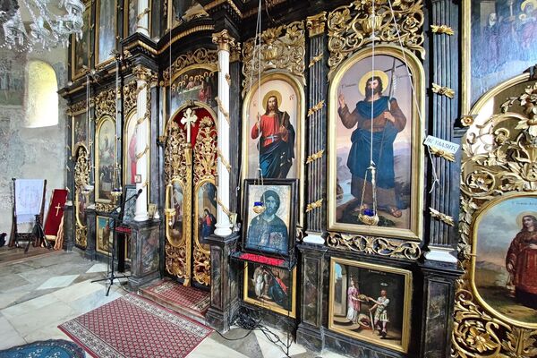 Part of the iconostasis