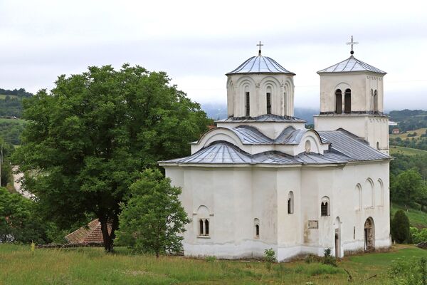 Northeast view of the church