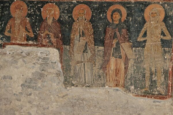 Sts. Paul of Thebes, Theodosius the Cenobiarch, Euthymius, Ephrem the Syrian and Mark of Thrace
