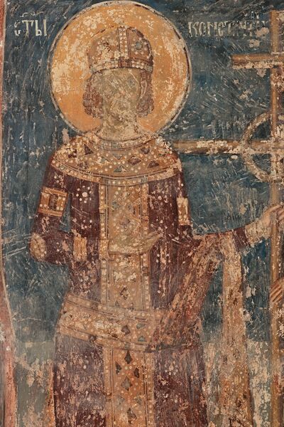 Holy Emperor Constantine, detail