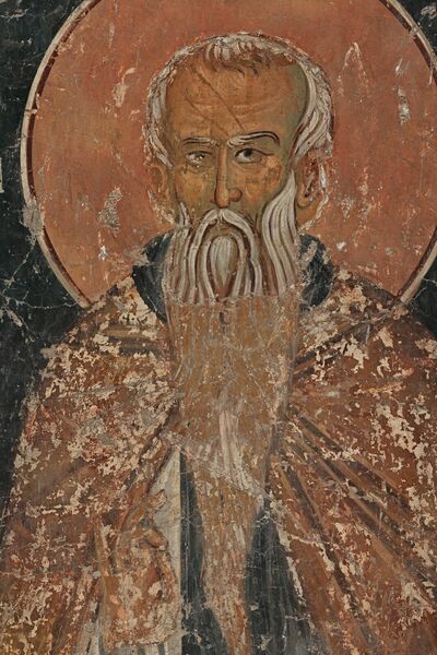 St. Euthymius the Great, detail