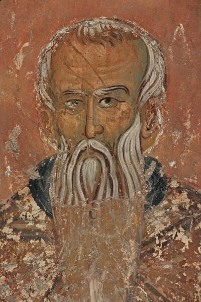 St. Euthymius the Great, detail