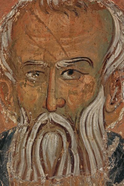 St. Euthymius the Great, detail