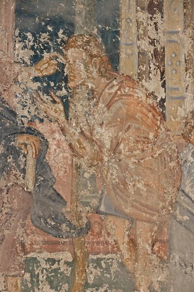 Healing of the blind man, detail