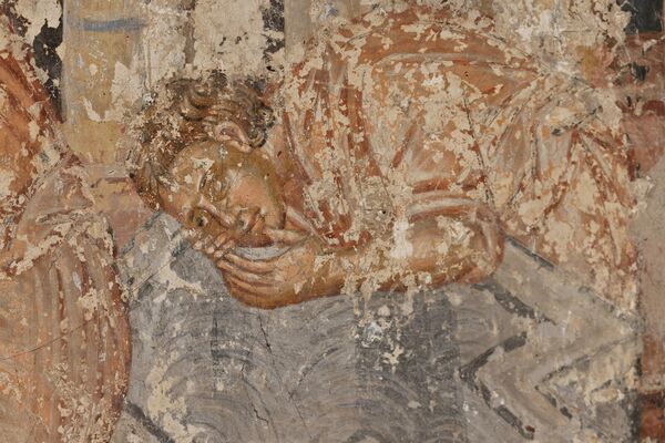 Healing of the blind man, detail