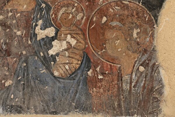 Dormition of the Mother of God, detail
