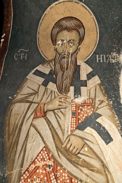 Saint Hypatius, detail