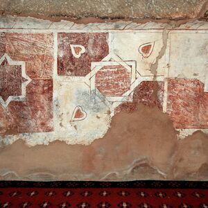 Painted ornaments of the altar