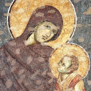 The Mother of God with infant Christ