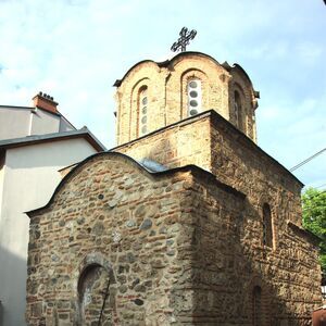 Southwest view of the church