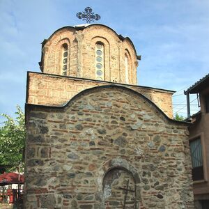 Western view of the church